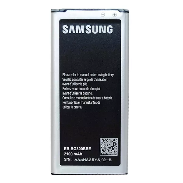 باتری اورجینال گوشی سامسونگ S5 mini مدل EB-BG800BBE