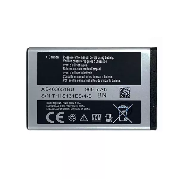 باتری اورجینال گوشی سامسونگ Corby مدل AB463651BU