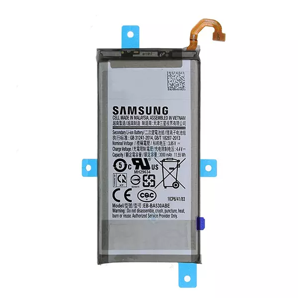 باتری اورجینال گوشی سامسونگ A8 2018 مدل EB-BA530ABE