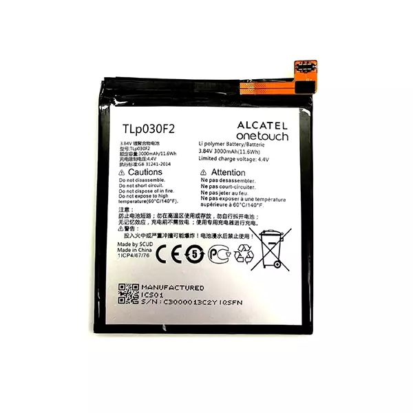 باتری اورجینال گوشی بلک بری Dtek60 مدل TLP030F2