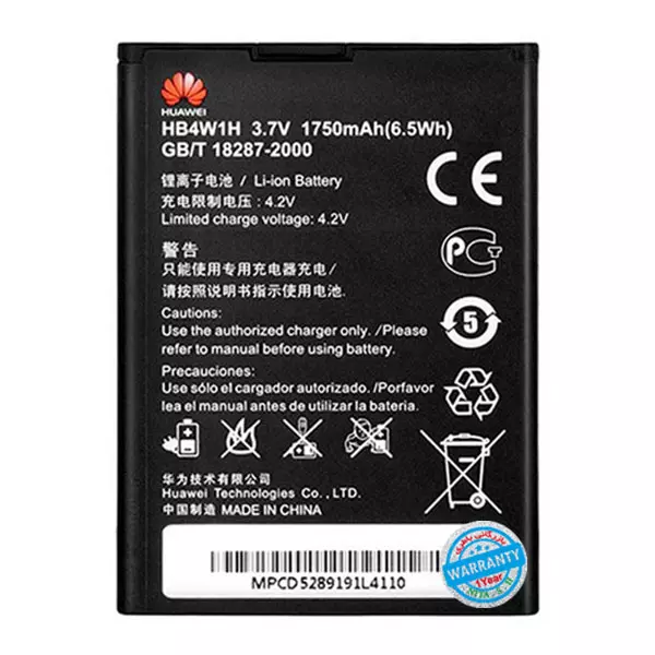 باتری اورجینال گوشی هواوی G510 مدل HB4W1H
