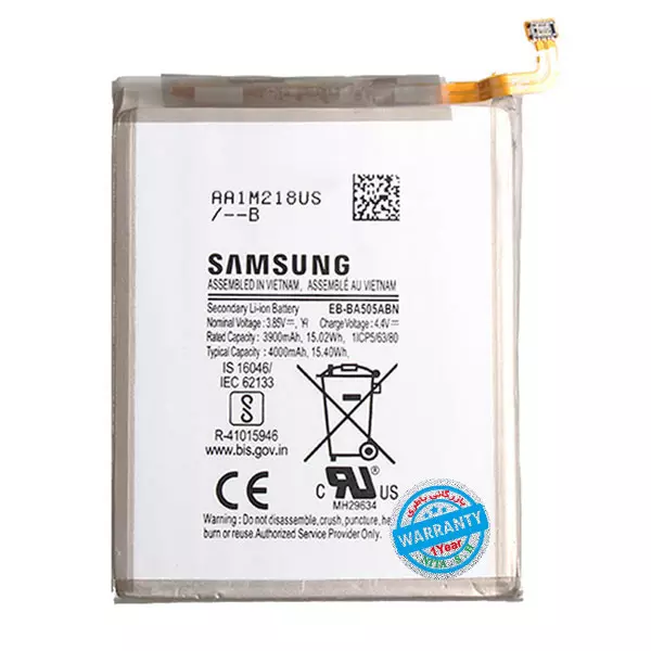 باتری اورجینال گوشی سامسونگ Galaxy A30 مدل EB-BA505ABU