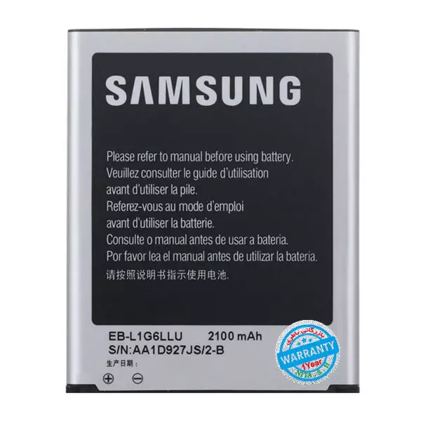 باتری اورجینال گوشی سامسونگ Galaxy S3 مدل EB-L1G6LLU