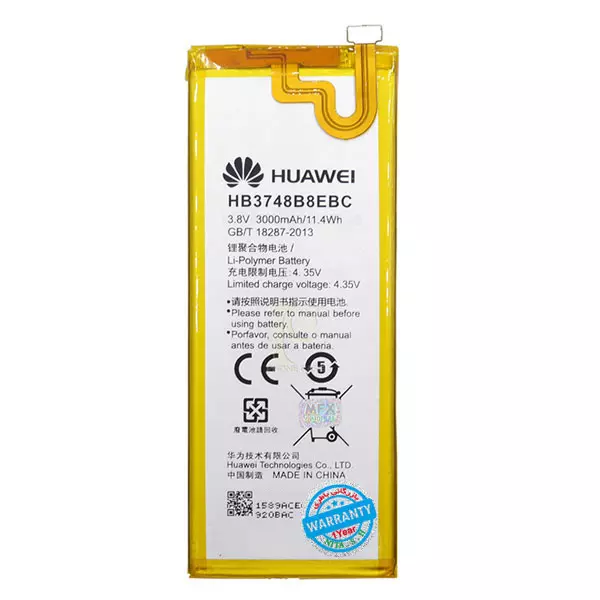 باتری اورجینال گوشی هواوی Ascend G7 مدل HB3748B8EBC