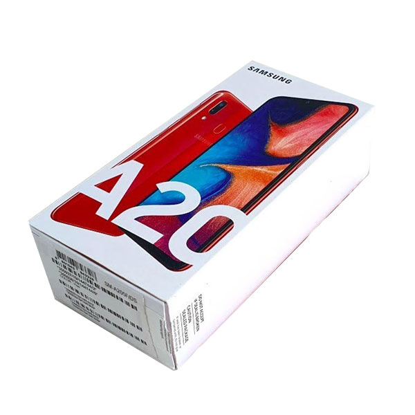کارتن اصلی گوشی سامسونگ مدل Galaxy A20