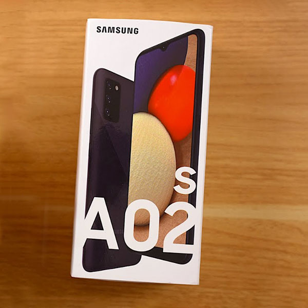 کارتن اصلی گوشی سامسونگ مدل Galaxy A02s