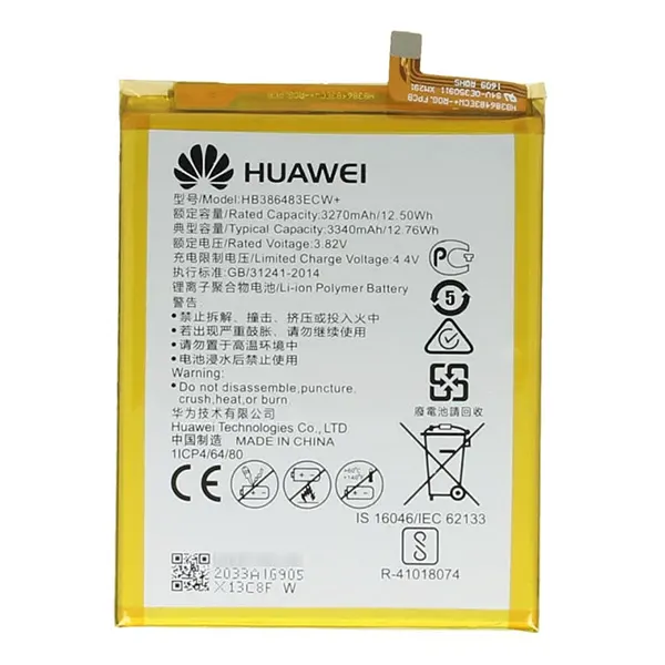 باتری اورجینال گوشی هواوی Honor 6X مدل +HB386483ECW