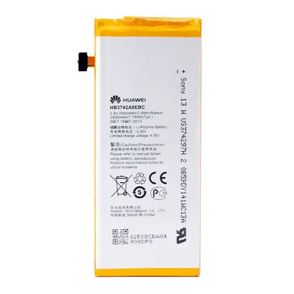 باتری اورجینال گوشی هواوی Ascend G620 مدل HB3742A0EBC