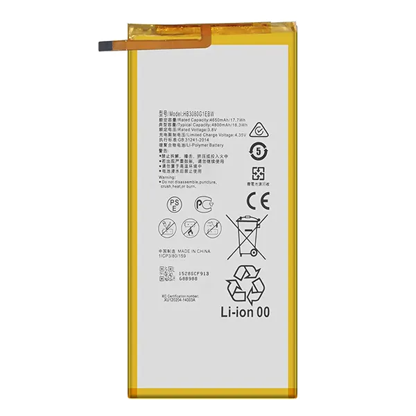 باتری اورجینال تبلت هواوی Mediapad T1 S8 مدل HB3080G1EBW