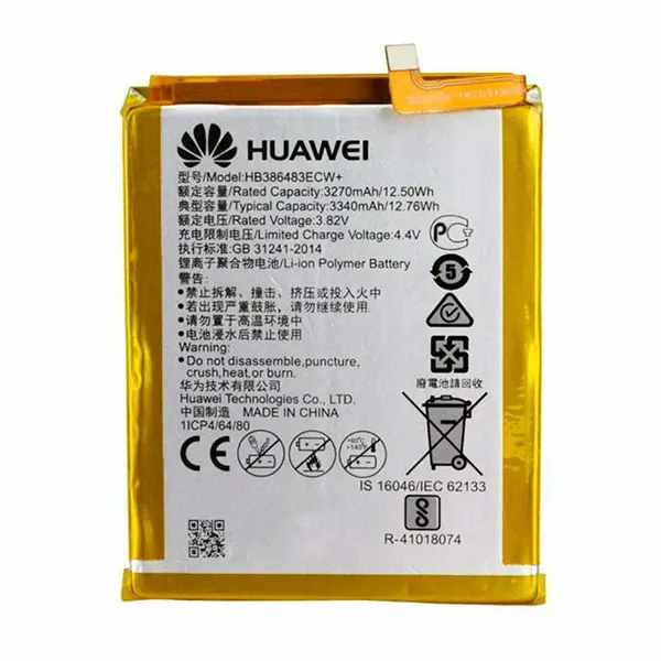 باتری اورجینال گوشی هواوی Nova Plus مدل HB386483ECW