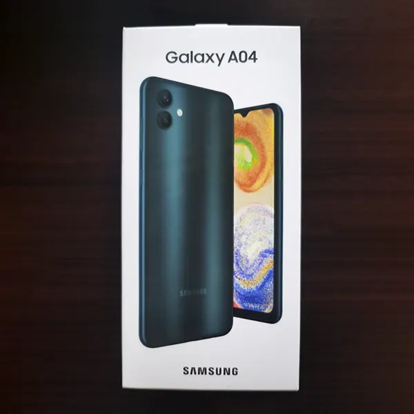 کارتن اصلی گوشی سامسونگ مدل Galaxy A04