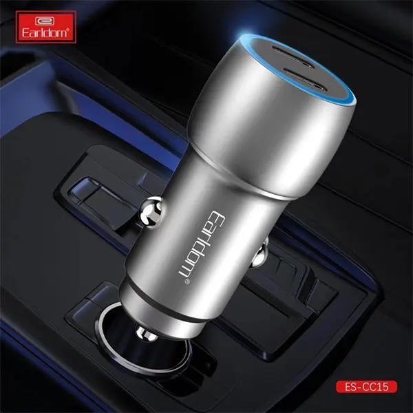 شارژر فندکی 40 وات ارلدام مدل ES-CC15