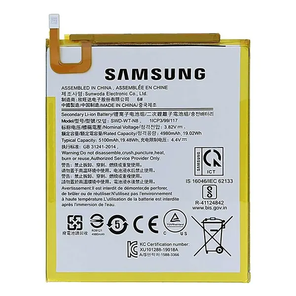 باتری اصلی تبلت سامسونگ Galaxy Tab A 8.0 T295-T290 مدل SWD-WT-N8
