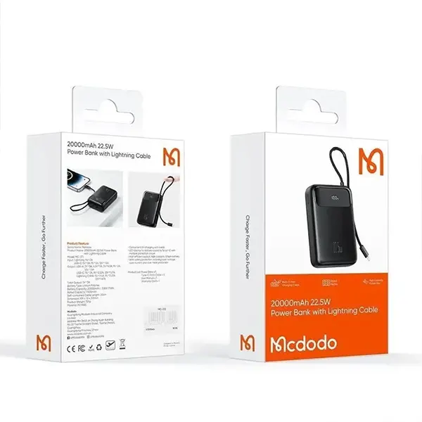Mcdodo MC-371 20000mAh Power Bank
