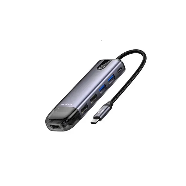 هاب 10 پورت USB-C مک دودو مدل HU-742