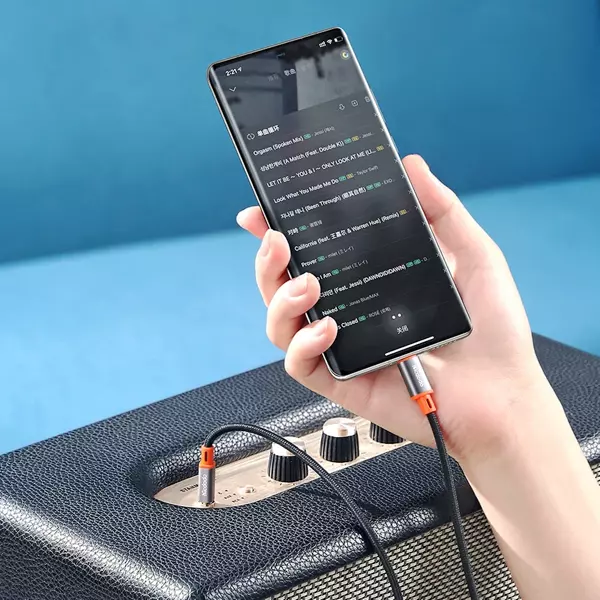 کابل تبدیل USB-C به AUX مک دودو مدل CA-0820 طول 1.2 متر