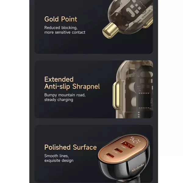 شارژر فندکی 100 وات مک دودو مدل CC-2310