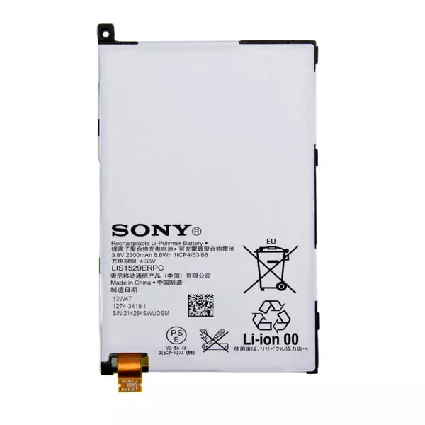 باتری اورجینال گوشی سونی Xperia Z1 Mini مدل LIS1529ERPC