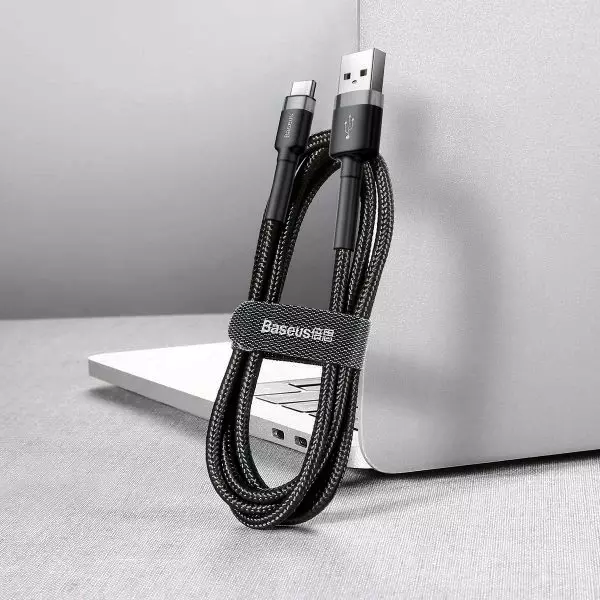 کابل تبدیل USB به USB-C باسئوس مدل CATKLF-CG1 Cafule طول 2 متر