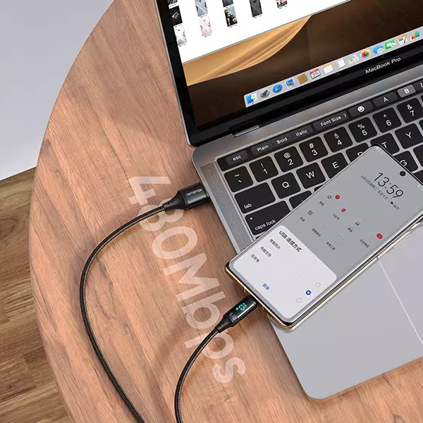 کابل تبدیل USB به USB-C مک دودو مدل CA-1080 طول 1.2 متر