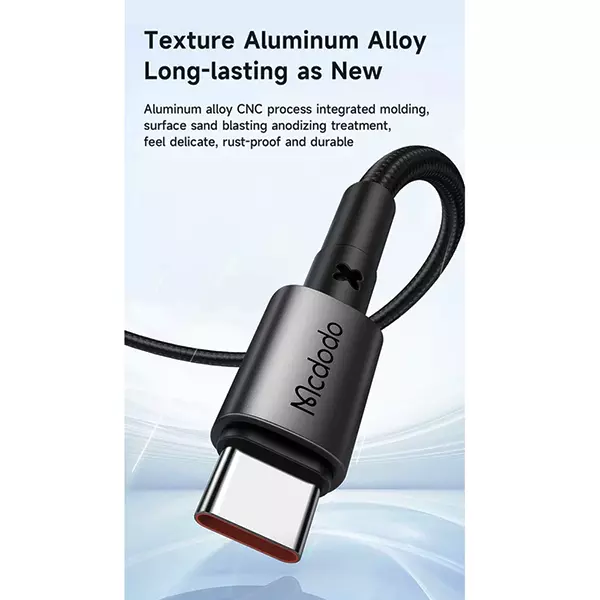 کابل USB به USB-C مک دودو مدل CA-3590 طول 1.2 متر