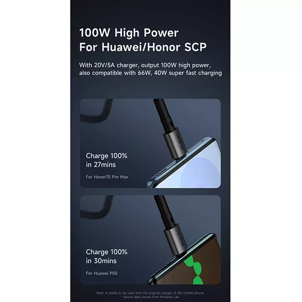 کابل USB به USB-C مک دودو مدل CA-3590 طول 1.2 متر