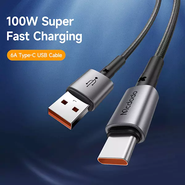 کابل USB به USB-C مک دودو مدل CA-3591 طول 1.8 متر