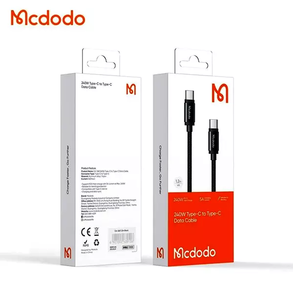 کابل USB-C مک دودو مدل CA-3680 طول 1.2 متر