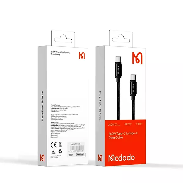 کابل USB-C مک دودو مدل CA-3681 طول 2 متر