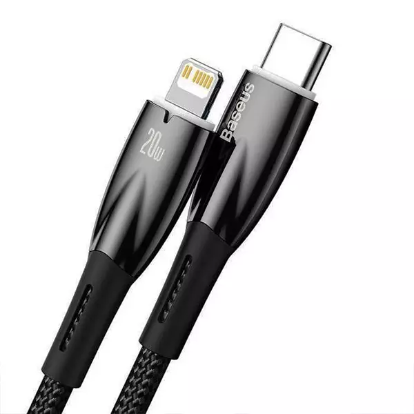 کابل USB-C به لایتنینگ بیسوس مدل Glimmer Series طول 2 متر