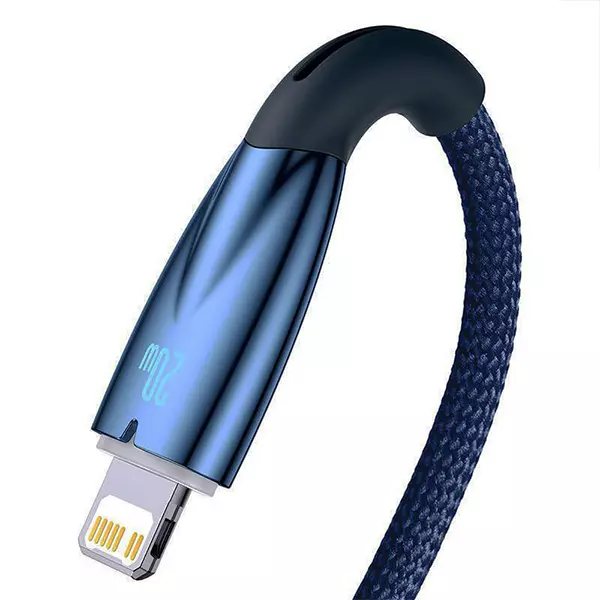 کابل USB-C به لایتنینگ باسئوس مدل Glimmer Series طول 2 متر