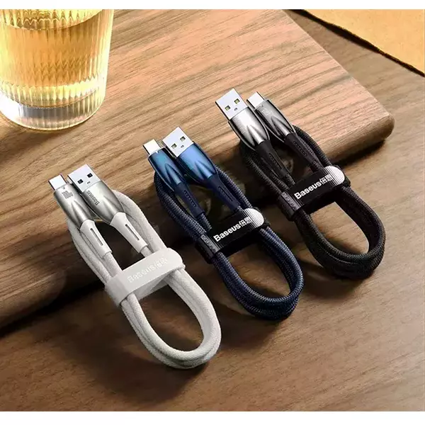 کابل USB-C باسئوس مدل Glimmer Series 100W طول 2 متر