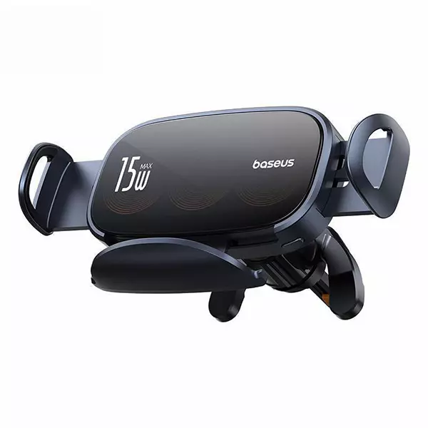 پایه نگهدارنده و شارژر بی سیم گوشی موبایل بیسوس مدل C40355901111