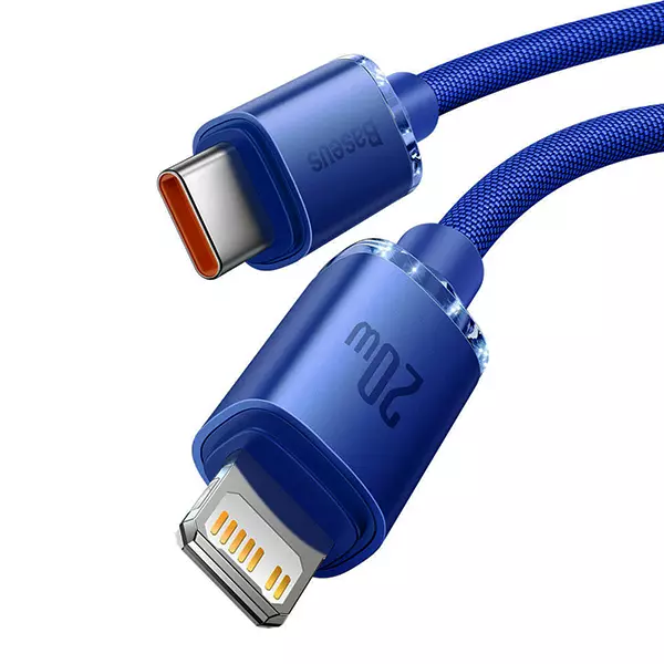 کابل تبدیل USB-C به لایتنینگ بیسوس مدل CAJY000303 طول 2 متر
