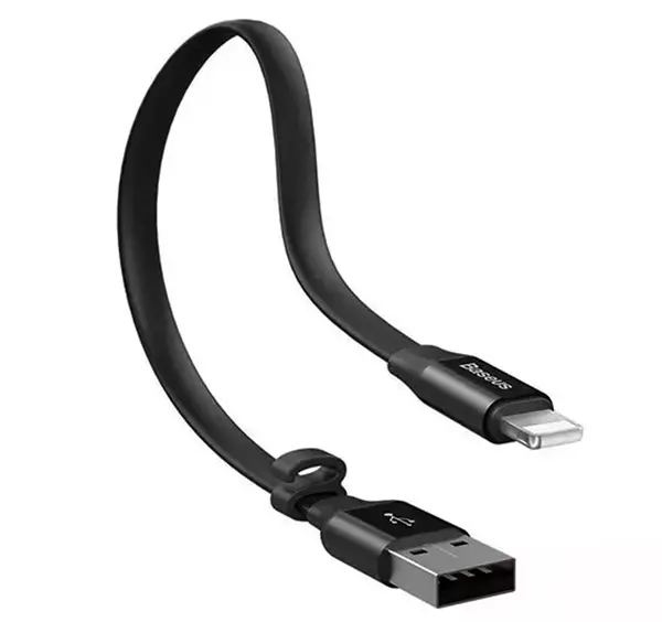 کابل تبدیل USB به لایتنینگ بیسوس مدل CALMBJ-B01 طول 0.23 متر