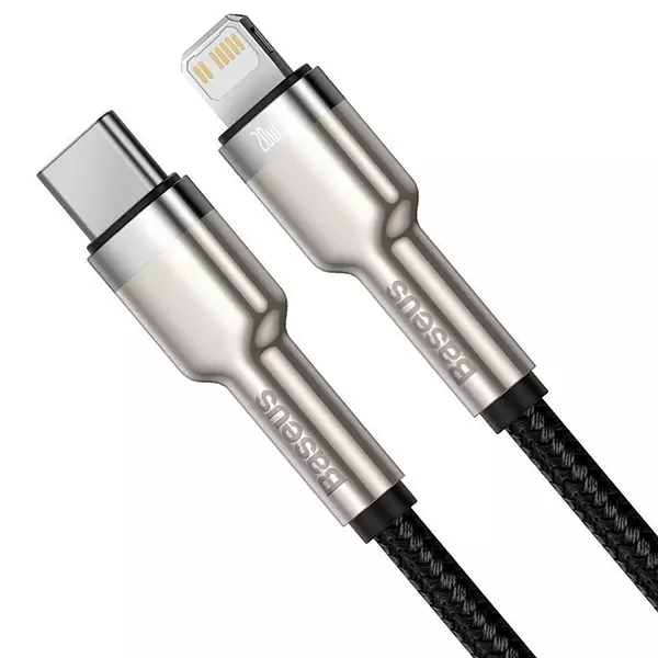 کابل شارژ Type-C به Lightning بیسوس مدل CATLJK-01 طول 0.25 متر