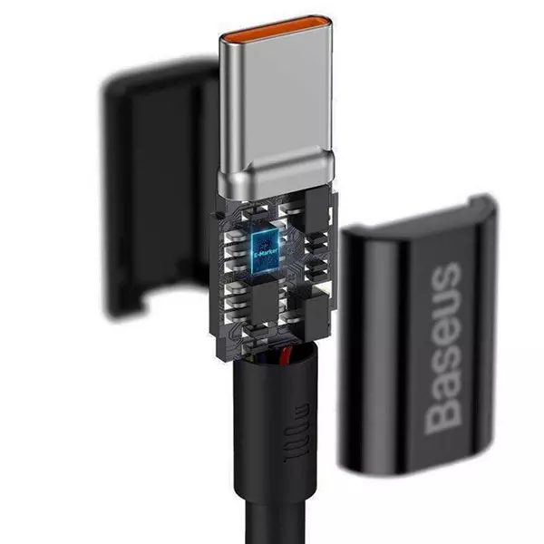 کابل تبدیل Type-C به Type-C بیسوس مدل CATYS-B01 طول 1 متر