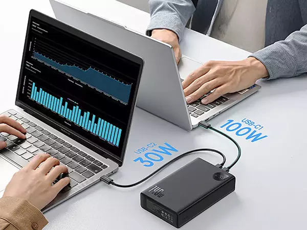 پاور بانک فست شارژ 140 وات 24000 بیسوس مدل P10021508113