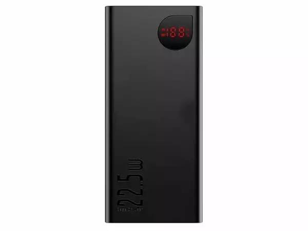 پاوربانک 22.5 وات بیسوس مدل PPAD000101 ظرفیت 20000 میلی آمپر ساعت