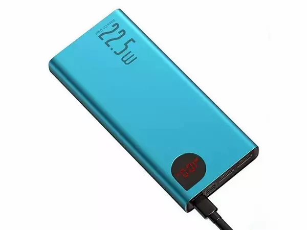 پاوربانک 22.5 وات بیسوس مدل PPAD000101 ظرفیت 20000 میلی آمپر ساعت