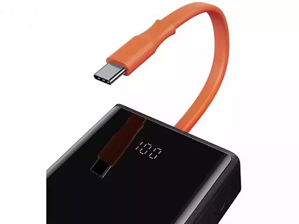 پاوربانک بیسوس مدل PPJL000001 ظرفیت 20000 میلی آمپر ساعت