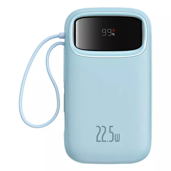 پاوربانک بیسوس مدل p10055002113 ظرفیت 20000 میلی امپر ساعت