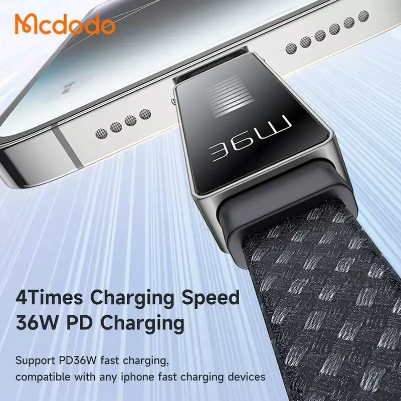 کابل تبدیل USB-C به لایتنینگ مک دودو مدل CA-496 طول 1.2 متر