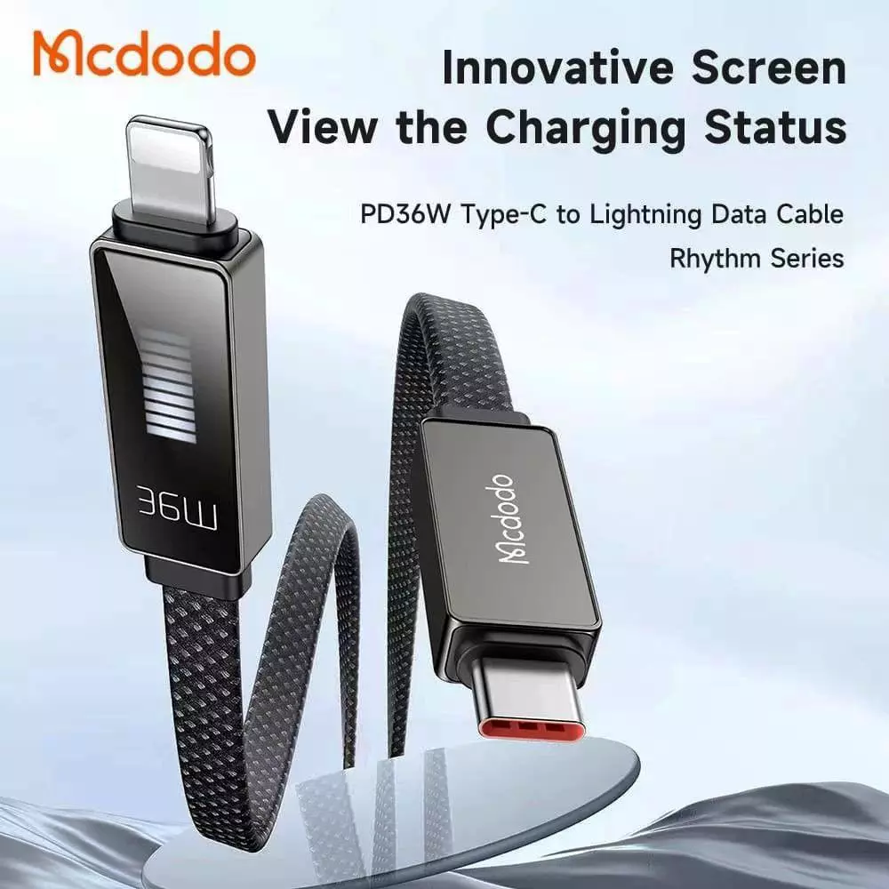 کابل تبدیل USB-C به لایتنینگ مک دودو مدل CA-496 طول 1.2 متر