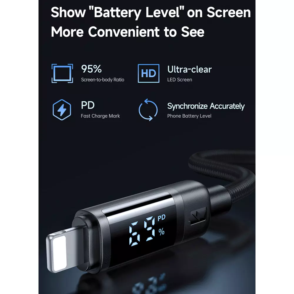 کابل USB-C به لایتنینگ مک دودو مدل CA-521 طول 1.2 متر