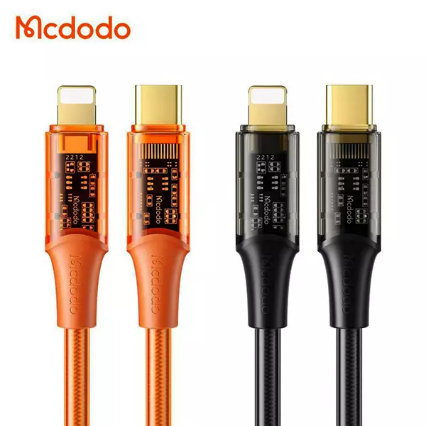 کابل تبدیل USB-C به لایتنینگ مک دودو مدل CA-1590 طول 1.2 متر