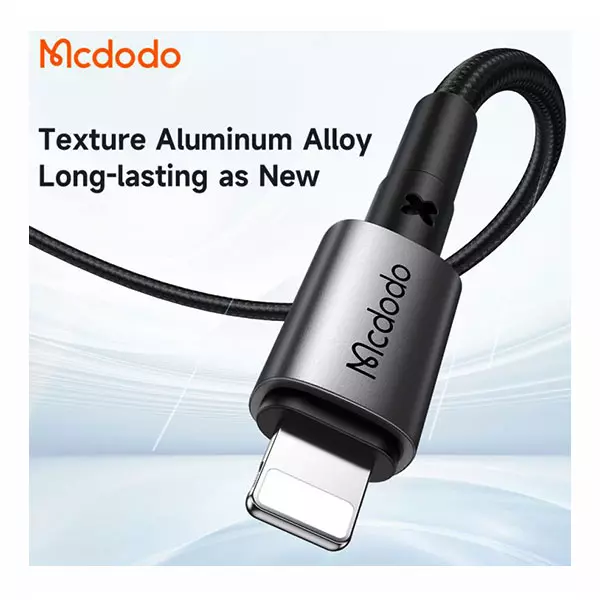 کابل تبدیل USB-C به لایتنینگ مک دودو مدل CA-2851 طول 1.8 متر