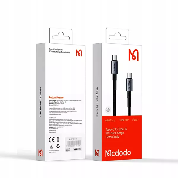 کابل USB-C مک دودو مدل CA-3131 طول 1.5متر