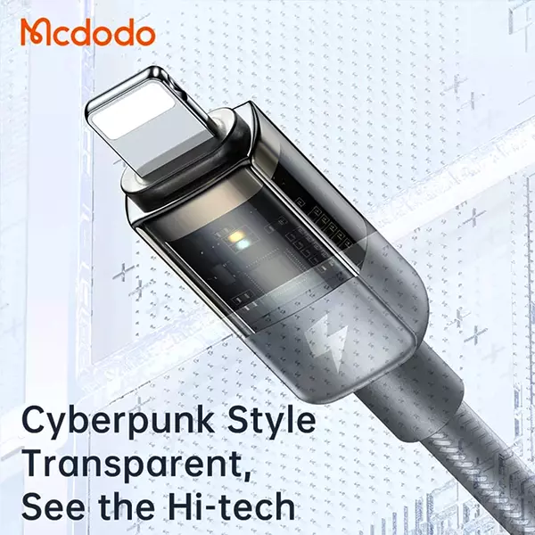 کابل تبدیل USB-C به لایتنینگ مک دودو مدل CA-3160 طول 1.2 متر