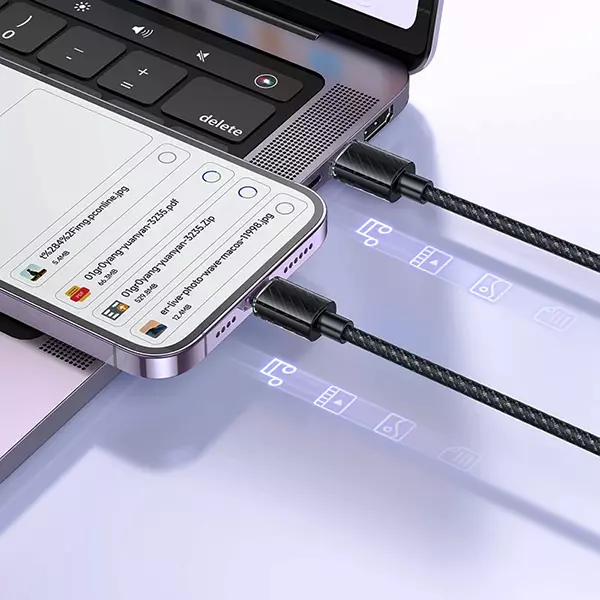 کابل تبدیل USB-C به لایتنینگ مک دودو مدل CA-366 طول 1.2 متر